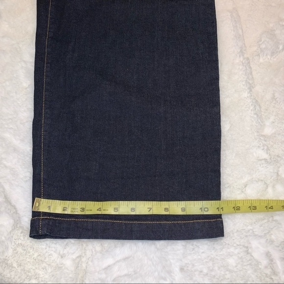 Rachel Roy Denim, Paperbag High Waisted Capri Jeans, sz 28 - Picture 9 of 12
